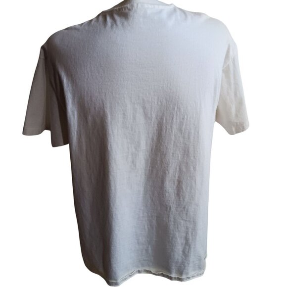 Vintage Mens T-shirt Single Stitch XL 90s Aurora Washington Marching Band White - Picture 6 of 6
